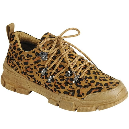 Women Lace Up Cool Military Style Outdoor Sneakers Shoes Durable Sole Hiking Ready Leopard
Women Lace Up Cool Military Style Outdoor Sneakers Shoes Durable Sole Hiking Ready Leopard
