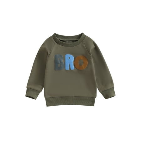 Toddler Baby Boys Girls Sweatshirt Tops Letter Print Long Sleeve Pullover Shirts Fall Outfits Clothes
Toddler Baby Boys Girls Sweatshirt Tops Letter Print Long Sleeve Pullover Shirts Fall Outfits Clothes