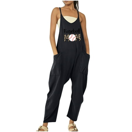 CQCYD Jumpsuits for Women Women s Sleeveless Spaghetti Strap Jumpsuits Stretchy Wide Leg Rompers with Two Pockets Summer Printed Cold Shoulder Jumpsuit Dark Blue S #6
CQCYD Jumpsuits for Women Women s Sleeveless Spaghetti Strap Jumpsuits Stretchy Wide Leg Rompers with Two Pockets Summer Printed Cold Shoulder Jumpsuit Dark Blue S #6