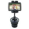 Unique Auto Cupholder and Suction Windshield Dual Purpose Mounting System for Garmin Nuvi 860 865Tpro - Flexible Holder System Includes Two Mount Options