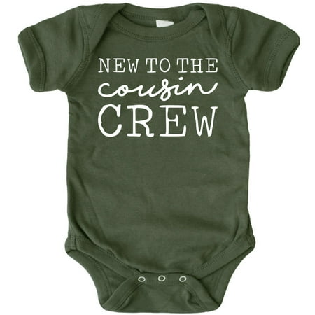 Cousin Crew Cursive T-Shirts and Bodysuits for Baby and Toddler Fun Family Matching Outfits White on Military Green Bodysuit Newborn
Cousin Crew Cursive T-Shirts and Bodysuits for Baby and Toddler Fun Family Matching Outfits White on Military Green Bodysuit Newborn