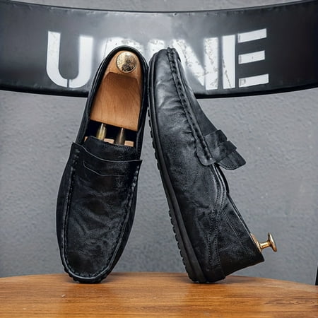 DONGGTG Lightweight Men‘s Comfy Solid PU Leather Driving Mocs Slip On Casual Shoes with Durable Uppers Outdoor Walking Footwear for Spring Summer and Autumn Men‘s Office Daily Shoes
DONGGTG Lightweight Men‘s Comfy Solid PU Leather Driving Mocs Slip On Casual Shoes with Durable Uppers Outdoor Walking Footwear for Spring Summer and Autumn Men‘s Office Daily Shoes