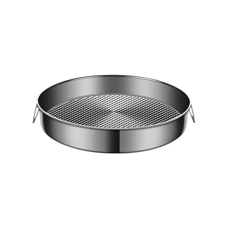 Azrian Multi-purpose Steaming and Baking Dual-purpose Grill Pan with Handles On Both Sides 304 Stainless Steel Steaming Cake Pan Cake Steaming Grating Pan
Azrian Multi-purpose Steaming and Baking Dual-purpose Grill Pan with Handles On Both Sides 304 Stainless Steel Steaming Cake Pan Cake Steaming Grating Pan