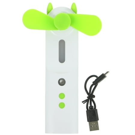 zhuxiali Multifunctional Mini Cooling Fan Handheld Rechargeable USB Powered Personal Fan Mist Spray Fan Portable Travel Cooler (Green)
zhuxiali Multifunctional Mini Cooling Fan Handheld Rechargeable USB Powered Personal Fan Mist Spray Fan Portable Travel Cooler (Green)