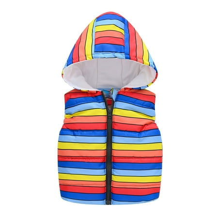 EHTMSAK Toddler Baby Boy Girls Thicken Zip Up Puffer Jacket Children Hooded Padded Sleeveless Outerwear Fall Winter Cartoon Print Vest Multicolor 1Y-6Y 120
EHTMSAK Toddler Baby Boy Girls Thicken Zip Up Puffer Jacket Children Hooded Padded Sleeveless Outerwear Fall Winter Cartoon Print Vest Multicolor 1Y-6Y 120