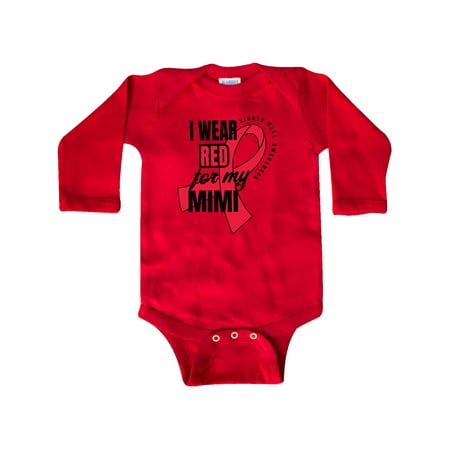 Inktastic Sickle Cell Awareness I Wear Red For My Mimi Gift Baby Boy or Baby Girl Long Sleeve Bodysuit
Inktastic Sickle Cell Awareness I Wear Red For My Mimi Gift Baby Boy or Baby Girl Long Sleeve Bodysuit
