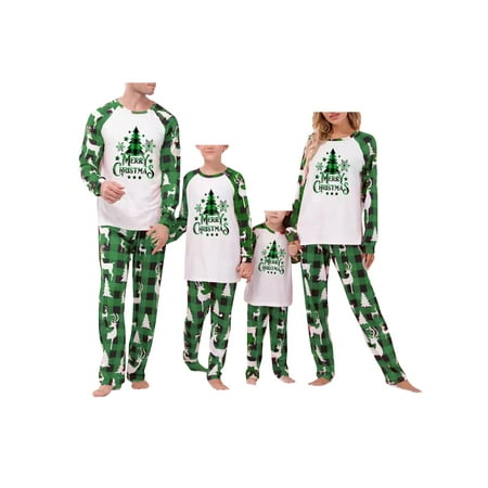 Family Matching Christmas Pajamas Outfits Long Sleeve Tree Print Tops Trousers Sleepwear Pjs Nightwear
Family Matching Christmas Pajamas Outfits Long Sleeve Tree Print Tops Trousers Sleepwear Pjs Nightwear