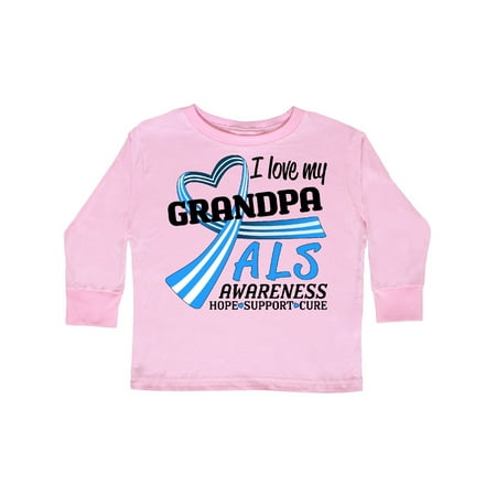Inktastic I Love my Grandpa ALS Awareness Support Care Cure Gift Toddler Boy or Toddler Girl Long Sleeve T-Shirt
Inktastic I Love my Grandpa ALS Awareness Support Care Cure Gift Toddler Boy or Toddler Girl Long Sleeve T-Shirt