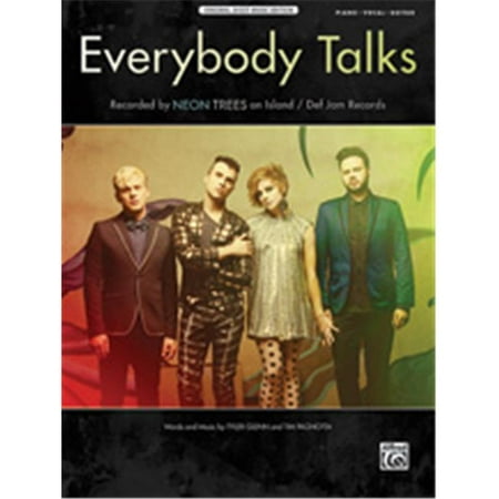 Alfred 00-41094 Everybody Talks - Pvg Neon Trees Book