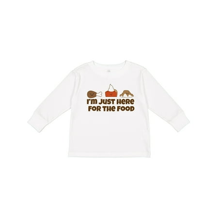 Inktastic I m Just Here for the Food Gift Toddler Boy or Toddler Girl Long Sleeve T-Shirt
Inktastic I m Just Here for the Food Gift Toddler Boy or Toddler Girl Long Sleeve T-Shirt