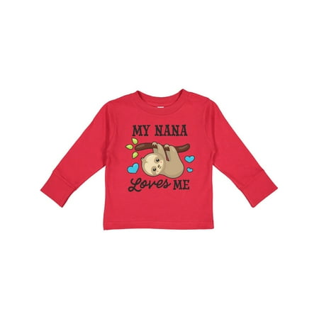 Inktastic My Nana Loves Me with Sloth and Hearts Gift Toddler Boy or Toddler Girl Long Sleeve T-Shirt
Inktastic My Nana Loves Me with Sloth and Hearts Gift Toddler Boy or Toddler Girl Long Sleeve T-Shirt