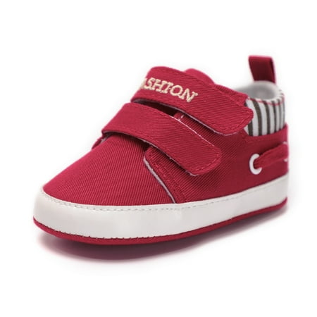 Toyella Soft soled baby indoor walking shoes Red 13cm