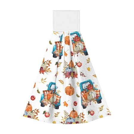 Disketp Vintage Autumn Truck Hanging Kitchen Towel Tie Towels Tea Bar Dish Cloths Dry Towel for Laundry Room Decor (18*14in)
Disketp Vintage Autumn Truck Hanging Kitchen Towel Tie Towels Tea Bar Dish Cloths Dry Towel for Laundry Room Decor (18*14in)