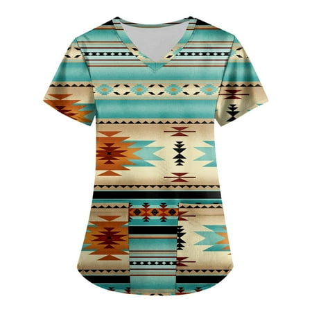 Cakiesky Scrub Tops for Women Quick-Dry V-Neck Printed Short-Sleeve Medical Scrubs Blue XXXXL
Cakiesky Scrub Tops for Women Quick-Dry V-Neck Printed Short-Sleeve Medical Scrubs Blue XXXXL