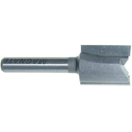 Magnate 207 Straight 1/4 Shank Carbide Tipped Router Bit — 5/8 Cutting Diameter; 3/4 Cutting Length; 1/4 Shank Diameter; 1-1/4 Shank Length
Magnate 207 Straight 1/4 Shank Carbide Tipped Router Bit — 5/8 Cutting Diameter; 3/4 Cutting Length; 1/4 Shank Diameter; 1-1/4 Shank Length
