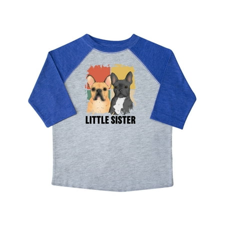 Inktastic Little Sister Cute French Bulldogs Gift Toddler Boy or Toddler Girl T-Shirt
Inktastic Little Sister Cute French Bulldogs Gift Toddler Boy or Toddler Girl T-Shirt