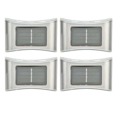 4pcs LED Solar Wall Lamp Alternative Light Sources Outdoor Waterproof Lighting Solar Powered Lamps(Lumière chaude )
4pcs LED Solar Wall Lamp Alternative Light Sources Outdoor Waterproof Lighting Solar Powered Lamps(Lumière chaude )