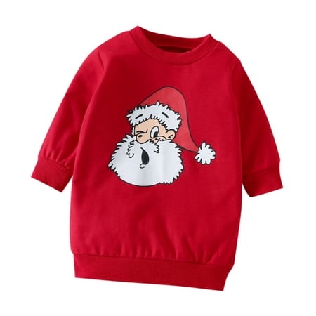 nsendm Toddler Girls Top Toddler Boys Girls Christmas Long Sleeve Cartoon Santa Prints Girls under Vests Size 7 Shirt Red 12-18 Months
nsendm Toddler Girls Top Toddler Boys Girls Christmas Long Sleeve Cartoon Santa Prints Girls under Vests Size 7 Shirt Red 12-18 Months