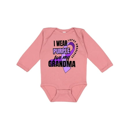 Inktastic I Wear Purple for My Grandma Lupus Awareness Gift Baby Boy or Baby Girl Long Sleeve Bodysuit
Inktastic I Wear Purple for My Grandma Lupus Awareness Gift Baby Boy or Baby Girl Long Sleeve Bodysuit