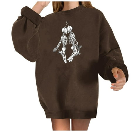 Bospose Winter Sweatshirt O-Neck Shirt For Women Long Sleeve Shirt Women Corset Top Women S Fleece Pullover Brown Top Womens Shirts Tops Print Regular Sweatshirt Blouse 33955 Fashion Loose Casual Swea
Bospose Winter Sweatshirt O-Neck Shirt For Women Long Sleeve Shirt Women Corset Top Women S Fleece Pullover Brown Top Womens Shirts Tops Print Regular Sweatshirt Blouse 33955 Fashion Loose Casual Swea