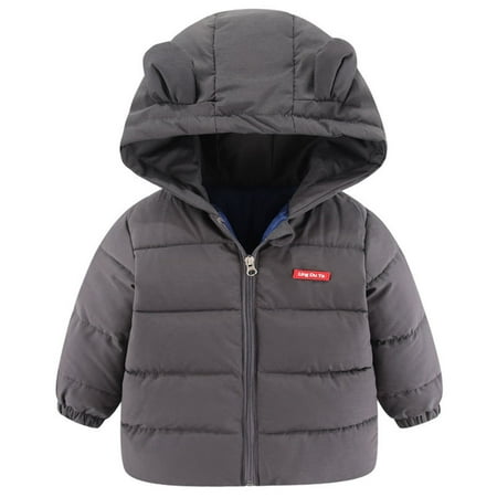 Cathalem Kids Fleece Jacket Toddler Kids Baby Boys Girls Winter Warm Jacket Outerwear Letter Bear Ears Coats Winter Coats Toddler Outerwear Dark Gray 6-12 Months
Cathalem Kids Fleece Jacket Toddler Kids Baby Boys Girls Winter Warm Jacket Outerwear Letter Bear Ears Coats Winter Coats Toddler Outerwear Dark Gray 6-12 Months