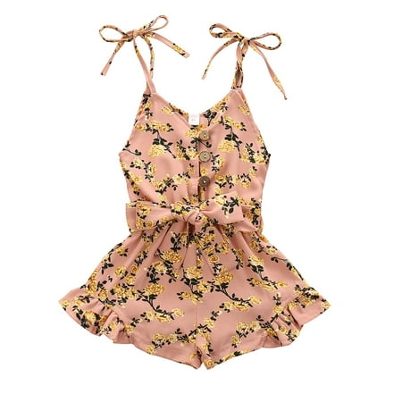 EHTMSAK Infant Baby Toddler Kids Bowknot Floral Suspender Romper for Girl Summer Linen Clothes Button Jumpsuit Pink 6M-4Y 80
EHTMSAK Infant Baby Toddler Kids Bowknot Floral Suspender Romper for Girl Summer Linen Clothes Button Jumpsuit Pink 6M-4Y 80