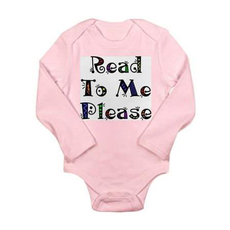 CafePress - Read To Me Please Infant Body Suit - Long Sleeve Infant Bodysuit