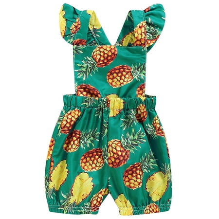 Aunavey Newborn Baby Girl One Piece Pineapple Print Bodysuit Ruffled Romper Jumpsuit Clothes
Aunavey Newborn Baby Girl One Piece Pineapple Print Bodysuit Ruffled Romper Jumpsuit Clothes