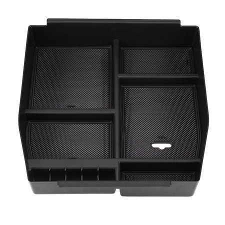Yosoo Car Center Console Interior Armrest Storage Box Organizer Tray for Ford F150 2015-2017