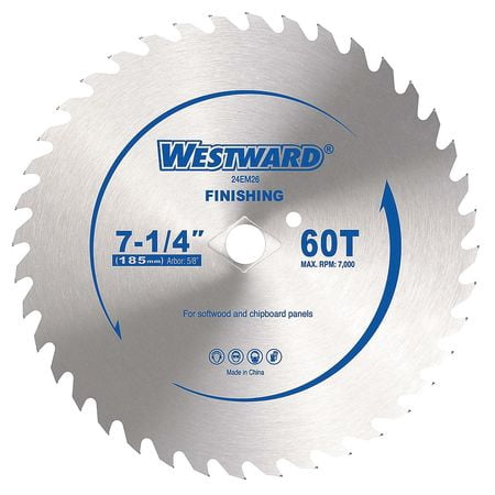 Westward 24EM26 Circular Saw Blades