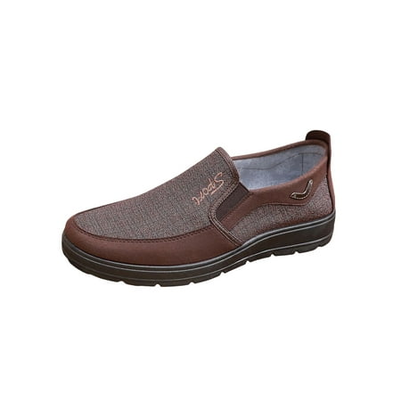 Welliumy Men s Loafers Cloth Flats Soft Sole Walking Shoes Work Casual Shoe Outdoor Comfortable Slip On Coffee 8.5
Welliumy Men s Loafers Cloth Flats Soft Sole Walking Shoes Work Casual Shoe Outdoor Comfortable Slip On Coffee 8.5