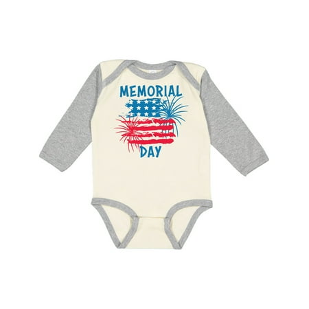 Inktastic Memorial Day Distressed American Flag with Fireworks Gift Baby Boy or Baby Girl Long Sleeve Bodysuit
Inktastic Memorial Day Distressed American Flag with Fireworks Gift Baby Boy or Baby Girl Long Sleeve Bodysuit