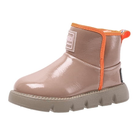Boys Girls Children S Winter Snow Boots Water Repellent Slip Resistant Wear-Resistant Warm Ankle Boots Outdoor Cotton Shoes
Boys Girls Children S Winter Snow Boots Water Repellent Slip Resistant Wear-Resistant Warm Ankle Boots Outdoor Cotton Shoes
