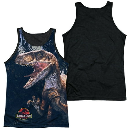 Jurassic Park - Raptors - Black Back Tank Top - XX-Large