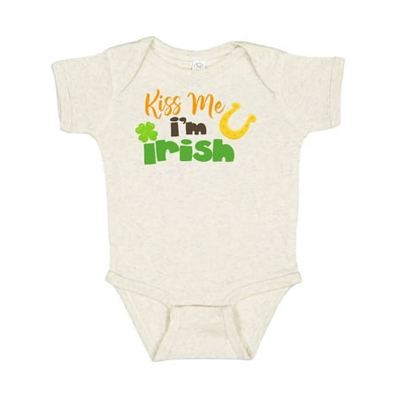Inktastic Saint Patrick s Day Kiss Me I m Irish Clovers Gift Baby Boy or Baby Girl Bodysuit
Inktastic Saint Patrick s Day Kiss Me I m Irish Clovers Gift Baby Boy or Baby Girl Bodysuit