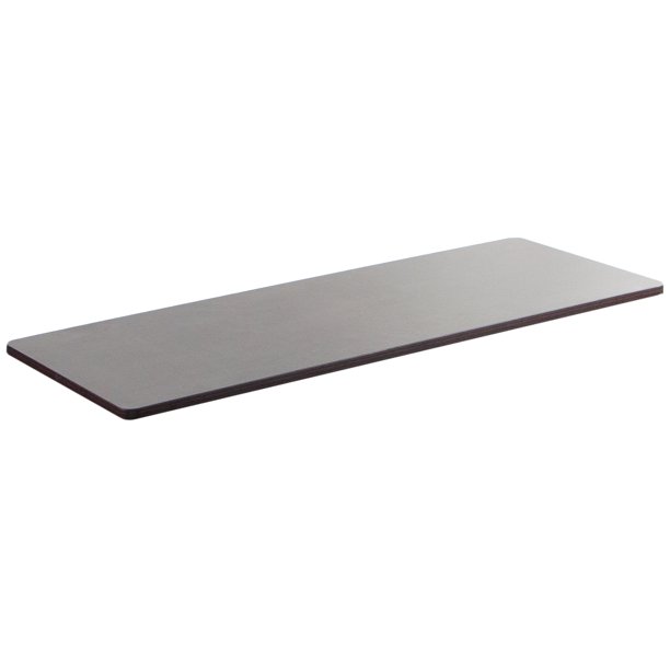 VIVO Espresso Wood 60 x 24 inch Solid One-Piece Universal Table Top for Standard & Sit Stand Desk Frames (DESK-TOP60E)