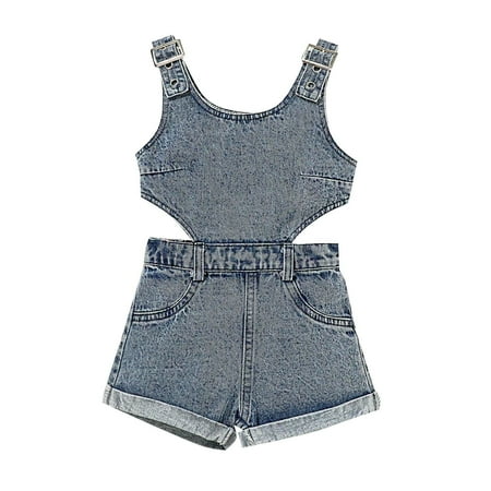 Fdrone Toddler Girl Jumpsuit Girls Jumpsuit Summer Children s European and American Style Sleeveless Denim Jumpsuit Shorts Toddler Overalls for Girls
Fdrone Toddler Girl Jumpsuit Girls Jumpsuit Summer Children s European and American Style Sleeveless Denim Jumpsuit Shorts Toddler Overalls for Girls