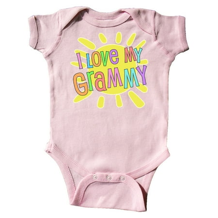 Inktastic I Love my Grammy- sun and rainbow letters Gift Baby Boy or Baby Girl Bodysuit
Inktastic I Love my Grammy- sun and rainbow letters Gift Baby Boy or Baby Girl Bodysuit