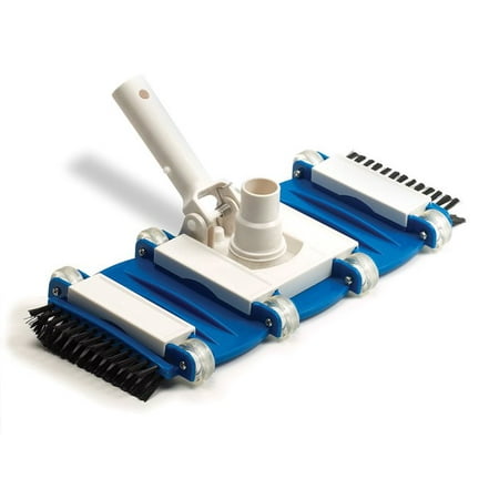 Swimline Hydrotools 8165 Swimming Pool Flexible Weighted Vacuum Head w\/Brushes