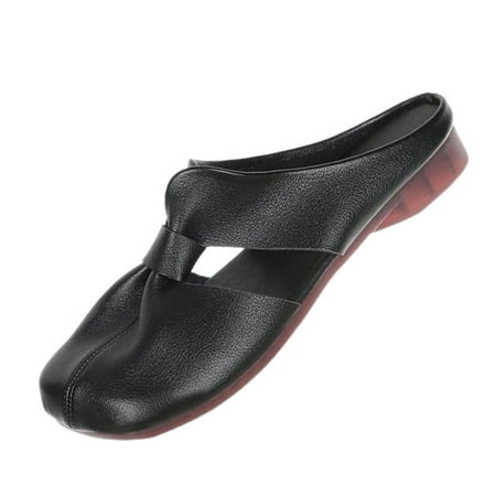 iOPQO Women s sandals Fashion Large Size Soft Bottom Toe Cap Hollow Fold Sandals Large Size Soft Bottom Black 41
iOPQO Women s sandals Fashion Large Size Soft Bottom Toe Cap Hollow Fold Sandals Large Size Soft Bottom Black 41