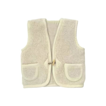 Glookwis Baby Vest Coat V Neck Waistcoat Sleeveless Jacket Playing Loose Cardigan Button Down Beige 80
Glookwis Baby Vest Coat V Neck Waistcoat Sleeveless Jacket Playing Loose Cardigan Button Down Beige 80