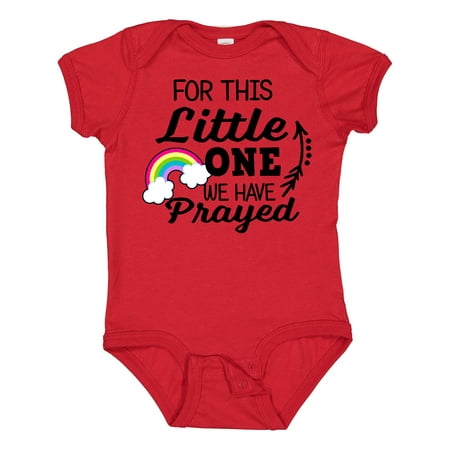 Inktastic For This Little One We Have Prayed Gift Baby Boy or Baby Girl Bodysuit
Inktastic For This Little One We Have Prayed Gift Baby Boy or Baby Girl Bodysuit