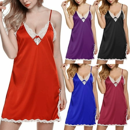 wsevypo Women Lace Sexy Lingerie Nightwear Night Dress Underwear Robe Babydoll Night Dress
wsevypo Women Lace Sexy Lingerie Nightwear Night Dress Underwear Robe Babydoll Night Dress
