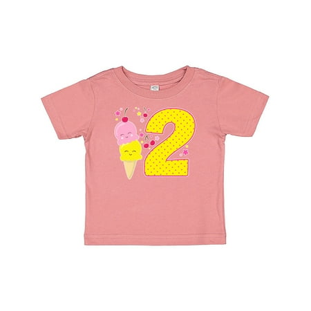 Inktastic Ice Cream second birthday pink Gift Baby Boy or Baby Girl T-Shirt
Inktastic Ice Cream second birthday pink Gift Baby Boy or Baby Girl T-Shirt