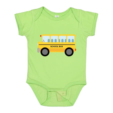 Inktastic School Bus Gift Baby Boy or Baby Girl Bodysuit