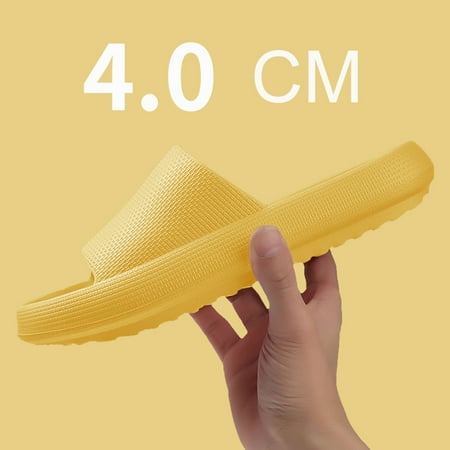 Pillow Slippers for Women and Men Non Slip Quick Drying Shower Slides Bathroom Sandals | Ultra Cushion | Thick Sole
Pillow Slippers for Women and Men Non Slip Quick Drying Shower Slides Bathroom Sandals | Ultra Cushion | Thick Sole