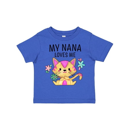 Inktastic My Nana Loves Me with Cute Kitten and Flowers Gift Toddler Boy or Toddler Girl T-Shirt
Inktastic My Nana Loves Me with Cute Kitten and Flowers Gift Toddler Boy or Toddler Girl T-Shirt