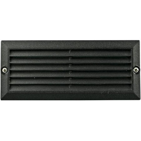 Dabmar Lighting LV600-B Cast Aluminum Recessed Louvered Brick Step & Wall Light Black - 3.97 x 9.13 x 3.25 in.
Dabmar Lighting LV600-B Cast Aluminum Recessed Louvered Brick Step & Wall Light Black - 3.97 x 9.13 x 3.25 in.