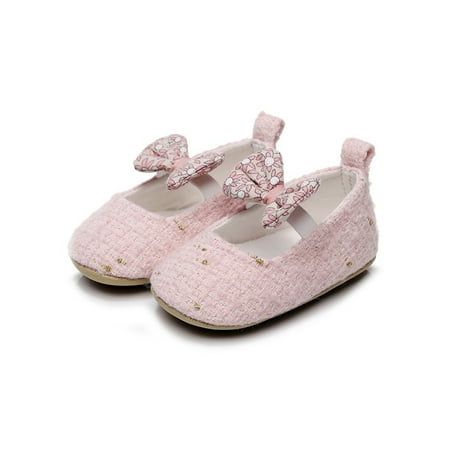 Gomelly Newborn Dress Shoes Prewalker Flats Bow Mary Jane Cute Princess Shoe Baby Girls Toddler Pink 6C
Gomelly Newborn Dress Shoes Prewalker Flats Bow Mary Jane Cute Princess Shoe Baby Girls Toddler Pink 6C