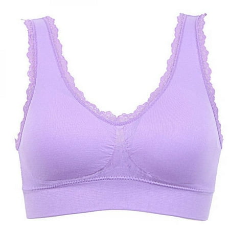 Spree Woman Non-Slip Sports Lace Bra Seamless Push Up Shock Control Underwears Base Vest Style Sports Base Sports Tube Top
Spree Woman Non-Slip Sports Lace Bra Seamless Push Up Shock Control Underwears Base Vest Style Sports Base Sports Tube Top